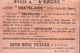 Chromo Buscs à L'ANCRE, Laçures CHATELAINE - Rêverie...   - Scans  Recto-verso - Autres & Non Classés