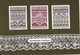 Laces On Postcard. Denmark   B-3317 - Stamps (pictures)