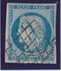 25 C Bleu Terne N° 4 TB. - 1849-1850 Ceres