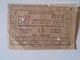 ZA112.17   Railway Ticket Hungary  Békéscsaba   Ca 1950-60 - Autres & Non Classés