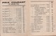 Santé -Hygiène/Pharmacie/Laboratoires A VINCENT / Spécialités Fabriquées/Tarifs /GRENOBLE/  1955         PARF163 - Andere & Zonder Classificatie