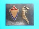 YUGOSLAVIA SINGLES CHAMPIONSHIP IN TENNIS - 1955. SUBOTICA ... Enamel Plaque In Original Case * TK Spartak Serbia RRRR - Autres & Non Classés