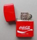 - Briquet Style Zippo. COCA COLA - - Briquets