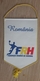 Pennant Handball Federation Of ROMANIA Flag Association 16x24cm Typ I. - Handbal