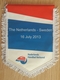 Pennant Nederland Handball Federation Netherlands - Sweden 16.7.2013 Size 24x30cm - Handball