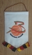 Pennant Basketball Federation Of BELGIUM 17x27cm - Uniformes, Recordatorios & Misc