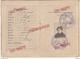 Fixe Passeport Passport France Marseille 1915 Ventimiglia Timbre Fiscal Tampon Sec Visas 1 ère Guerre Mondiale - Altri & Non Classificati