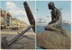 KOBENHAVN, COPENHAGEN, Nyhavn And The Little Mermaid, 1975 Used Postcard [22179] - Denmark