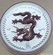 Palau 2012 Year Of Dragon 2 Coins Set. Proof  Silver .Original Box And Coa - Palau