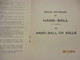 Delcampe - Les Règles Du HAND-BALL à 11 Et à 7 Joueurs/Edition Autorisée Par La Fédération Française De Hand-Ball/1961       SPO340 - Palla A Mano