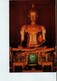 U3580 NICE STAMP (bollo Con Fiori) Small Postcard: Image Of Phra Buddha Chinaraj, Pisanuloke, Northern Thailand - Tailandia