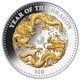 Yrear Of Dragon  2012. Various Monedas.  Silver .Original Box And Coa - Autres – Afrique