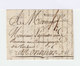 Marque Postale Valence D'AG. Oblitération Manuscrite. (826) - 1701-1800: Précurseurs XVIII