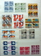 Delcampe - World Collection Blocks Of 4/viererblocks/block De Quatres In 3 Stockbooks Used/gebruikt/oblitere - Verzamelingen (in Albums)