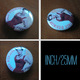 Delcampe - Johnny Hallyday Music Fan ART BADGE BUTTON PIN SET 1 (1inch/25mm Diameter) 35 DIFF - Music