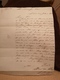 Carta Pré Filatélica Datada 1852 Com Carimbo Porto E Santo Thirso - ...-1853 Prefilatelia