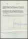 OST-SACHSEN 52SP **, 1945, 10 Pf. Grau, Aufdruck Specimen, Pracht, Fotoattestkopie Jäschke Eines Ehemaligen Viererblocks - Used Stamps