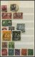 SAMMLUNGEN A.105-337 O, BrfStk, 1919-23, Gestempelte Sammlung Von 99 Verschiedenen Meist Kleineren Werten Inflation Im E - Sonstige & Ohne Zuordnung