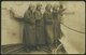 MSP VON 1914 - 1918 (Großer Kreuzer HANSA), 9.10.1914, Violetter Briefstempel, Feldpost-Ansichtskarte Von Bord Der Hansa - Deutsche Post In Der Türkei