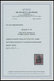 FREIE STADT DANZIG 39 O, 1920, 50 Pf. Kleiner Innendienst, Zeitgerechte Entwertung DANZIG 5b, Pracht, Fotoattest Dr. Oec - Other & Unclassified