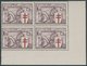 BELGIEN 386-92 VB **, 1934, Tuberkulose Im Unteren Eckrandviererblock (1.75 Fr. Nur Unterrand), Prachtsatz, Mi. 1680.- - Sonstige & Ohne Zuordnung