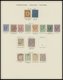 SAMMLUNGEN, LOTS O,* , Fast Nur Gestempelte Sammlung Niederlande Von 1852-1944 Auf Schaubekseiten (Text Bis 1957), Mit G - Netherlands