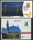 SAMMLUNGEN, LOTS 1982-97, 124 Verschiedene Karten Mit Sonderstempel Der Norwegischen Post Von Internationalen Briefmarke - Collections