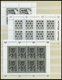 LOTS **, 1988-98, Postfrische Partie Schwarzdrucke Bzw. 1 Buntdruck, Mit 13 Blocks Und 13 Einzelwerten, Dabei Mi.Nr. 203 - Altri & Non Classificati