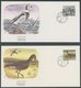SONSTIGE MOTIVE Pflanzen Und Tiere Der Welt, 96 Verschiedene FDC`s Der National Audubon Society, Prachterhaltung - Unclassified