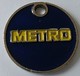 Jeton De Caddie - METRO - En Métal - - Trolley Token/Shopping Trolley Chip