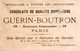 CHROMO CHOCOLAT GUERIN-BOUTRON PARIS  VOITURE DE DEMENAGEMENT - Guérin-Boutron