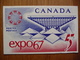 CANADA MAXIMUMCARD EXPO 67 - Tarjetas – Máxima