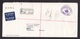 Norfolk Island: Registered Airmail Cover To UK, 1962, Official, OHMS, Air & R-label (minor Damage, See Scan) - Norfolk Eiland