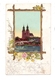 POSEN - GNESEN / GNIEZNO, Dom, Passepartout-Karte 1900 - Posen