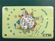 MACAU-CTM 90's SAVE THE WORLD AND THE SEA PHONE SET OF 2 CARDS - USED - - Macau