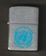 ZIPPO - UNITED NATIONS -  Chromé Brossé  1995 - Réf, 745 - Zippo