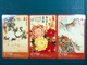 MACAU-CTM 90's FAMOUS PAINTINGS ON PHONE CARDS SET OF 3 CARDS - USED - - Macau