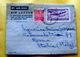 INDIA 1953 DUE AEROGRAMMI + 1 VALORE  VIAGGIATI - Storia Postale