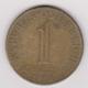 1965 Austria - 1 Shilling. (circolate) Fronte E Retro - Austria