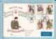 Illustrated Envelope, England FDC 1983 - The Parachute Regiment - British Army - Military -> To East Angus Quebec Canada - Militaria