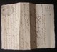 1686 Généralité De Poitiers, Petit Billet Avec Cachet - Manuscrits