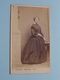 DAME - FEMME - FRAU - WOMAN ( Old / Vieux CDV Photo : Chs. STALPAERT Lierre Belgique ) +/- 1900 ! - Anciennes (Av. 1900)