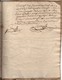 Acte Notarial Notaire à Monthou Sur Cher Manuscrit Succession Dubois Curé Cachet Généralité Orléans Deux Sols 16 P.1780 - Manuscrits