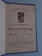 Carnet De MARIAGE Province De Liège SPRIMONT ( ZIMMER > CRAHAY ) 1927 N° 10 ( Details Zie Foto ) ! - Non Classés