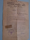 Delcampe - Burgerlijke MOBILISATIEBOEKJE " WUYTS Mathieu 1909 Neerpelt ( N° ID 645347 Antwerpen ) 1936 Schipper ( ++ EXTRA DOCU ) ! - Documents