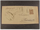 4555 ITALIA Regno-1896-97- "Stemma" C. 1 CAMPIGLIA MARITTIMA>SUVERETO (descrizione) - Storia Postale