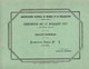 5 Billets Pour L'entrée Au Concours Du Conservatoire National De Musique Et De Déclamation. Année 1887. TB état. 5 Scan. - Programmes