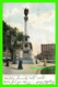 WORCESTER, MA - SOLDIERS MONUMENT - ANIMATED - TRAVEL IN 1906 - THE METROPOLITAN NEWS CO - - Worcester