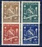 ##Portugal 1945. Marin School. Michel 689-92. MNH(**) Stains Of Rust! - Unused Stamps