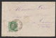 émission 1869 - N°30 Sur Lettre Obl Simple Cercle "Orchimont" Vers Couvin (Virton). - 1869-1883 Léopold II